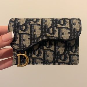 Dior Saddle Flap Wallet